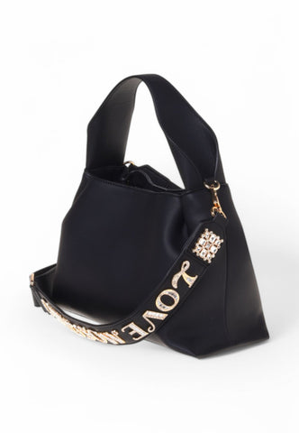 LOVE MOSCHINO Borsa Tracolla Donna Nero JC4278PP0MKI0000-PE25