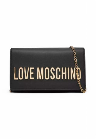LOVE MOSCHINO Borsa Tracolla Donna Nero Oro JC4103PP1MKD0000-PE25