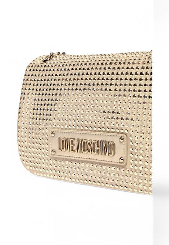 LOVE MOSCHINO Borsa Tracolla Donna Oro Strass JC4136PP1MLL196A-PE25