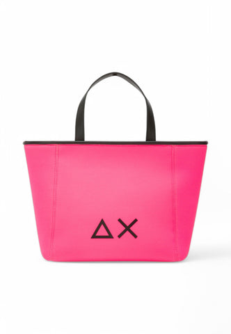SUN68 Borsa Tote Tessuto Fuxia Fluo Z35250-62