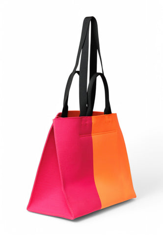 PATRIZIA PEPE Borsa Shopper Donna Arancione Rosa 2B0122K264-PE25-I2G7