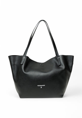 PATRIZIA PEPE Borsa a spalla Donna Nero 2B0130L148-PE25-K103