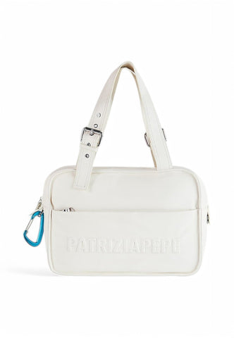 PATRIZIA PEPE Borsa a spalla Donna Bianco 2B0125L113P-PE25-W146