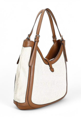 CAFENOIR Borsa a spalla Donna Beige Marrone C3NP0812-PE25-Q007
