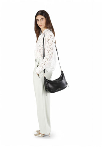 CAFENOIR Borsa a spalla Donna Nero C3WA0803-PE25-N001