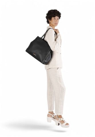 CAFENOIR Borsa Shopper Donna Nero C3MA0802-PE25-N001