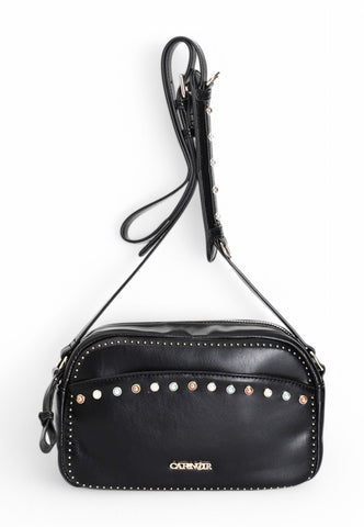 CAFENOIR Borsa Tracolla Donna Nero Perle C3NI0819-PE25-N001