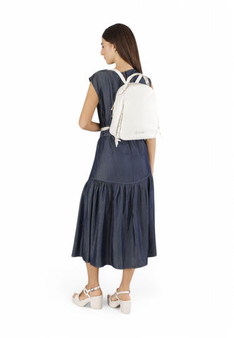 CAFENOIR Zaino Donna Bianco C3WA0802-PE25-W015