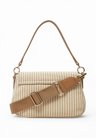 TOMMY HILFIGER Borsa Tracolla Donna Beige Bianco AW0AW17166-0I1-PE25