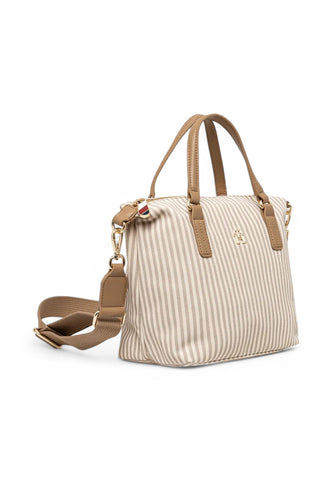 TOMMY HILFIGER Borsa Tracolla Donna Beige Bianco AW0AW17202-0I1-PE25