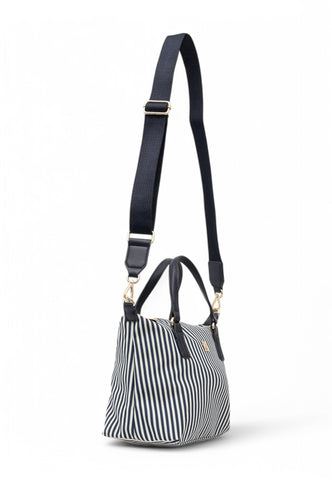 TOMMY HILFIGER Borsa Tracolla Donna Blu Bianco AW0AW17202-0GY-PE25