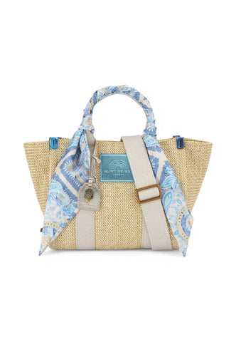 KURT GEIGER Borsa a mano Donna Beige Azzurro 2043849999-PE25