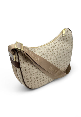 POLLINI Borsa Tracolla Donna Beige Marrone TE8536PP0MQ1110C-PE25