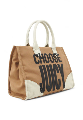 JUICY COUTURE Borsa a mano Donna Marrone Beige BEJIR8830WCONC1-PE25
