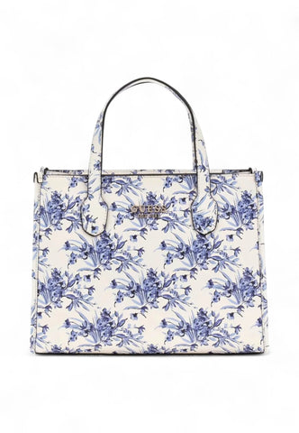 GUESS Borsa Shopper Donna Bianco Azzurro HWFG8665220-PE25-FLT