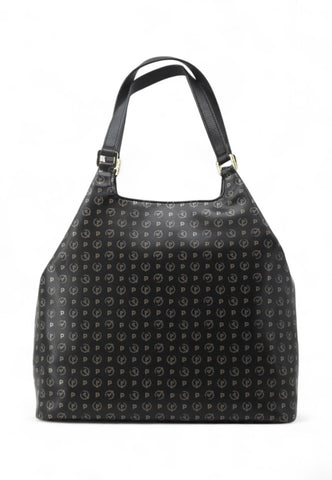 POLLINI Borsa Shopper Donna Nero Beige TE8539PP0MQ2600A-PE25