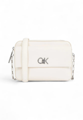 CALVIN KLEIN Borsa Tracolla Donna Bianco K60K613089-YAO-PE25