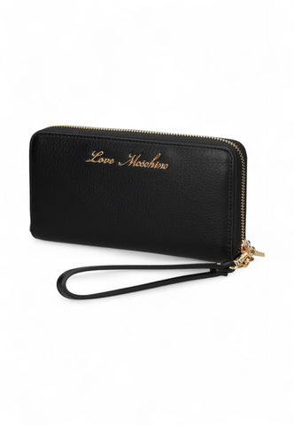 LOVE MOSCHINO Portafogli Donna Nero Oro JC5621PP1LLB200B-AI26