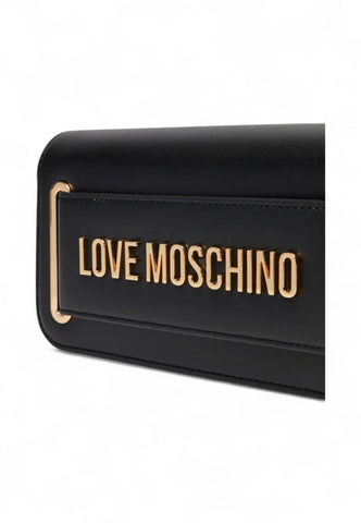 LOVE MOSCHINO Borsa Tracolla Donna Nero Oro JC4350PP0LKT0000-AI26