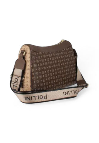 POLLINI Borsa Tracolla Donna Marrone Beige TE8526PP0IQ5330A-AI26