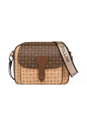 POLLINI Borsa Tracolla Donna Marrone Beige TE8448PP0AQ5330A-AI26