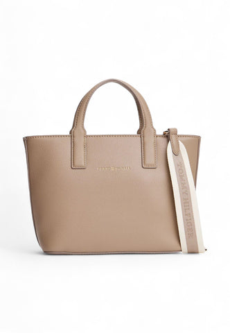 TOMMY HILFIGER Borsa A Mano Donna Beige AW0AW17448-AI26-DW6
