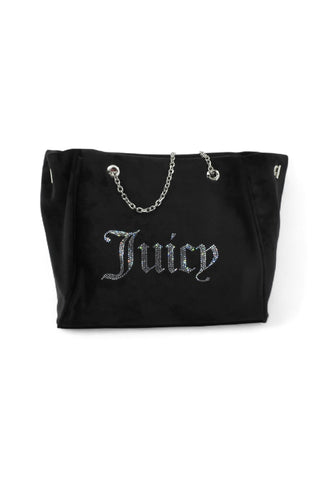 JUICY COUTURE Borsa Shopper Donna Nero Strass BIJQL8935WPO000-AI26-000