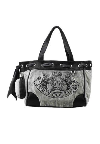 JUICY COUTURE Borsa Shopper Donna Grigio Nero BIJD08674WZC100-AI26-100