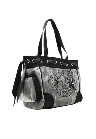 JUICY COUTURE Borsa Shopper Donna Grigio Nero BIJD08674WZC100-AI26-100