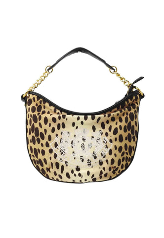 JUICY COUTURE Borsa A Mano Donna Beige Nero Animalier BIJD08937WZCAN3-AI26-AN3