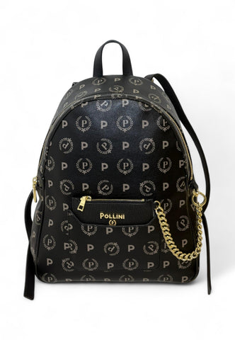 POLLINI Zaino Donna Nero Beige TE8546PP0NQ2D00A-AI26