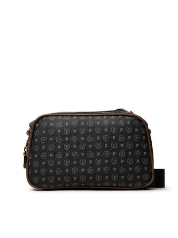 POLLINI Borsa Tracolla Donna Nero Marrone TE8467PP0DQ1100D-AI26