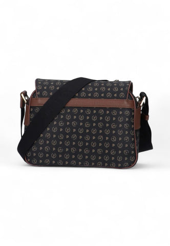 POLLINI Borsa Tracolla Donna Nero Marrone TE8421PP04Q1100D-AI26