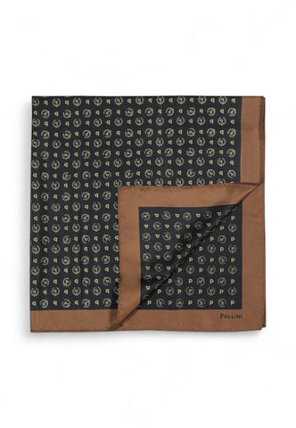 POLLINI Foulard Donna Nero Marrone TE7900PP04Q8000D-AI26