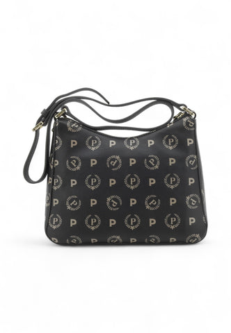 POLLINI Borsa Tracolla Donna Nero Beige TE8545PP0NQ2D00A-AI26