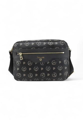 POLLINI Borsa Tracolla Donna Nero Beige TE8402PP02Q2C00A-AI26