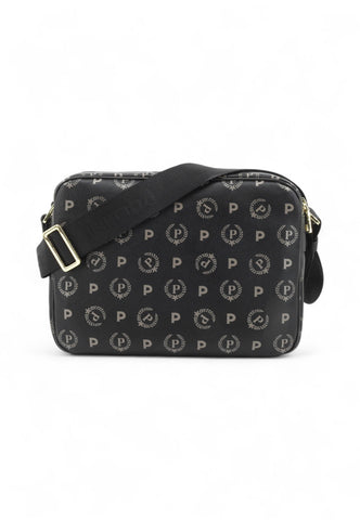 POLLINI Borsa Tracolla Donna Nero Beige TE8402PP02Q2C00A-AI26