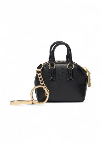 LOVE MOSCHINO Portachiavi Portamonete Donna Nero Oro JC5412PP0NKZ0000-AI26