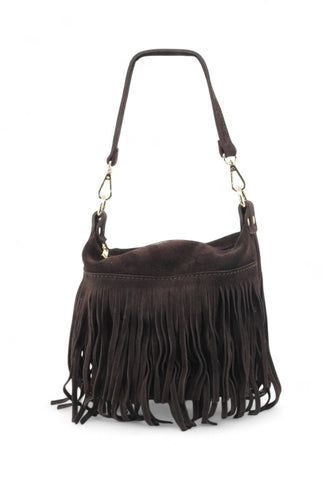 VIA MILANO 21 Alma Borsa A Spalla Donna Marrone ALMATDM-AI26