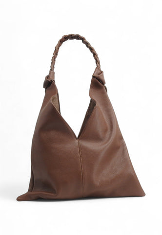 VIA MILANO 21 Elena Borsa Shopper Donna Marrone ELENAMCO-AI26