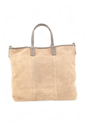 VIA MILANO 21 Iris Borsa A Mano Donna Beige Marrone IRISMBE-AI26