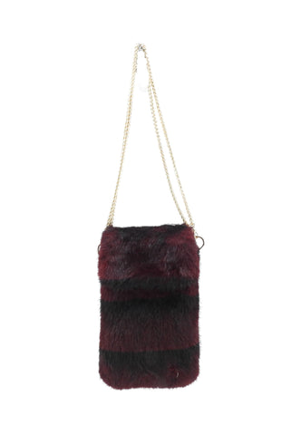 VIA MILANO 21 Olivia Borsa Tracolla Donna Bordeaux Nero OLIVIABON-AI26