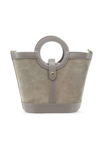 VIA MILANO Clara Borsa A Mano Donna Grigio CLARAGRT-AI26