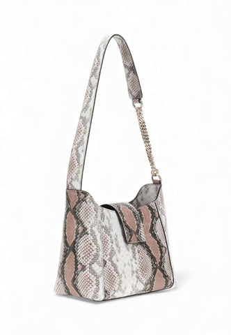 GUESS Borsa A Spalla Donna Bianco Grigio Rosa HWKG9891010-AI26-LTM