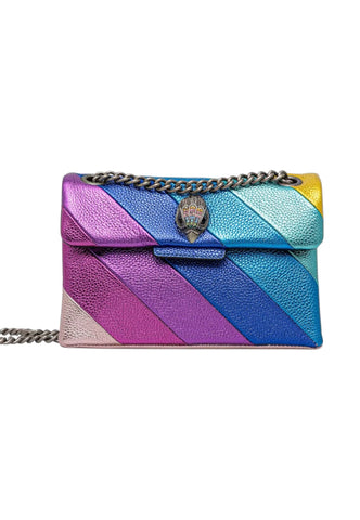 KURT GEIGER Borsa Tracolla Donna Rosa Blu Multicolor 4550969109-PE26