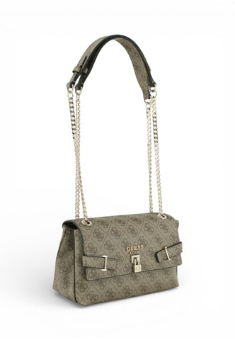 GUESS Borsa A Spalla Donna Marrone Beige HWSG7833210-PE26-LTL