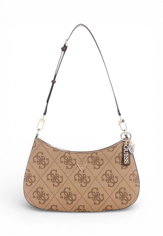 GUESS Borsa A Spalla Donna Marrone Beige HWSO9672180-PE26-LGW
