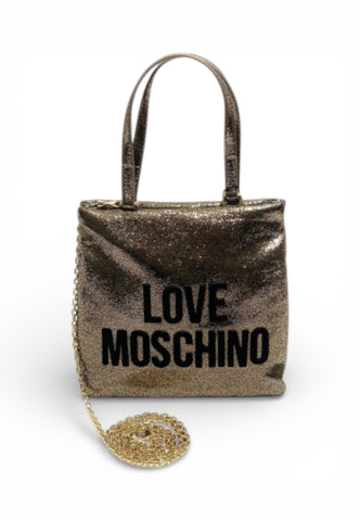 LOVE MOSCHINO Borsa A Mano Donna Oro Glitter JC4102PP1OLK0901-PE26