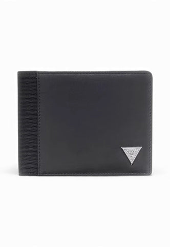 GUESS Portafogli Uomo Nero SMBEHNLEA20-PE26-BLA