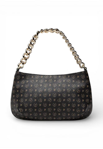 POLLINI Borsa Tracolla Donna Nero Beige TE8490PP0FQ1100A-PE26